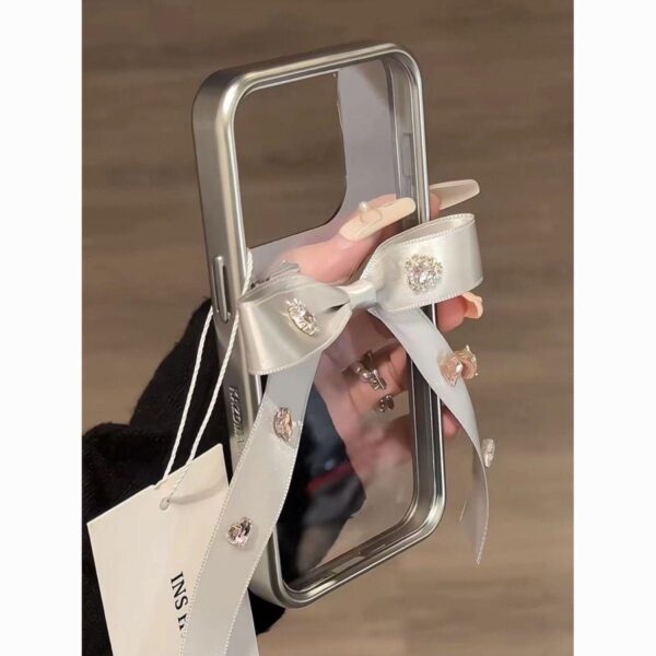 Transparent Case with Bow - Image 3