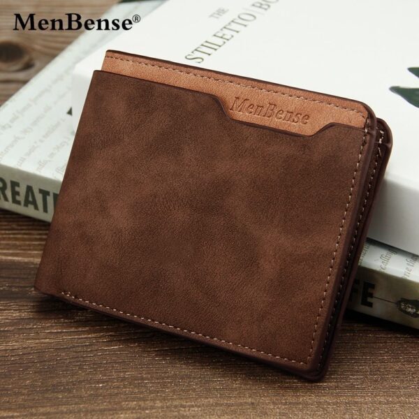 Men's Vintage Leather Wallet - Image 2